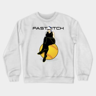 Fastpitch Pitcher Crewneck Sweatshirt